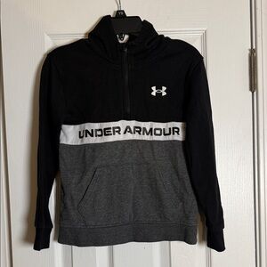 Under Armour Black and Gray Pullover